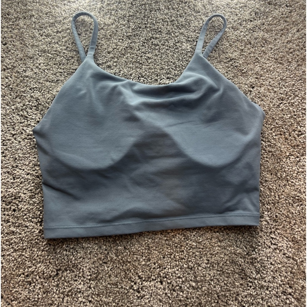 athletic cropped tank